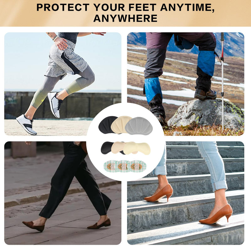 [Australia] - 6 pairs of heel pads for shoes that are too big & 20 anti-slip heel pads, wear-resistant, self-adhesive heel cushions, heel pads for shoes, shoe inserts for shoes that are too big, shoe reducers, heel protectors 