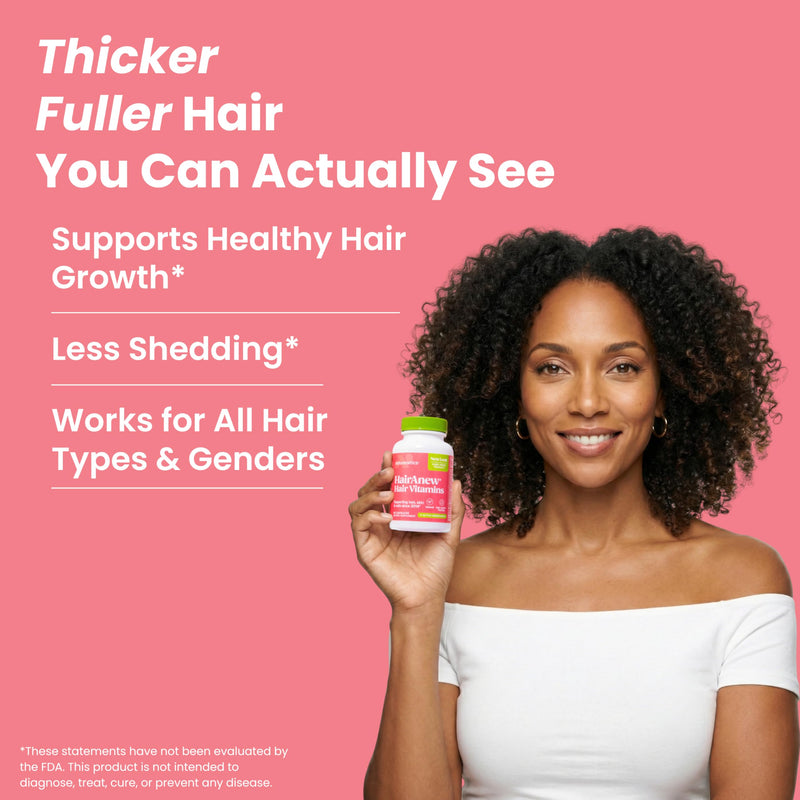 Hair Growth Vitamins for Women & Men - 5000mcg Biotin, 11 Ingredients | Vegan blend with keratin-building nutrients for thicker, fuller hair, plus skin and nail support, 60 capsules 1