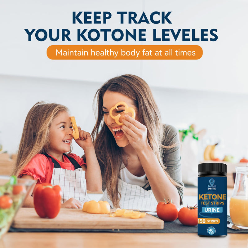 [Australia] - Ketone Test Strips, 150 Strips Keto Strips Urine Test for Ketosis Home Quick and Reliable Results 