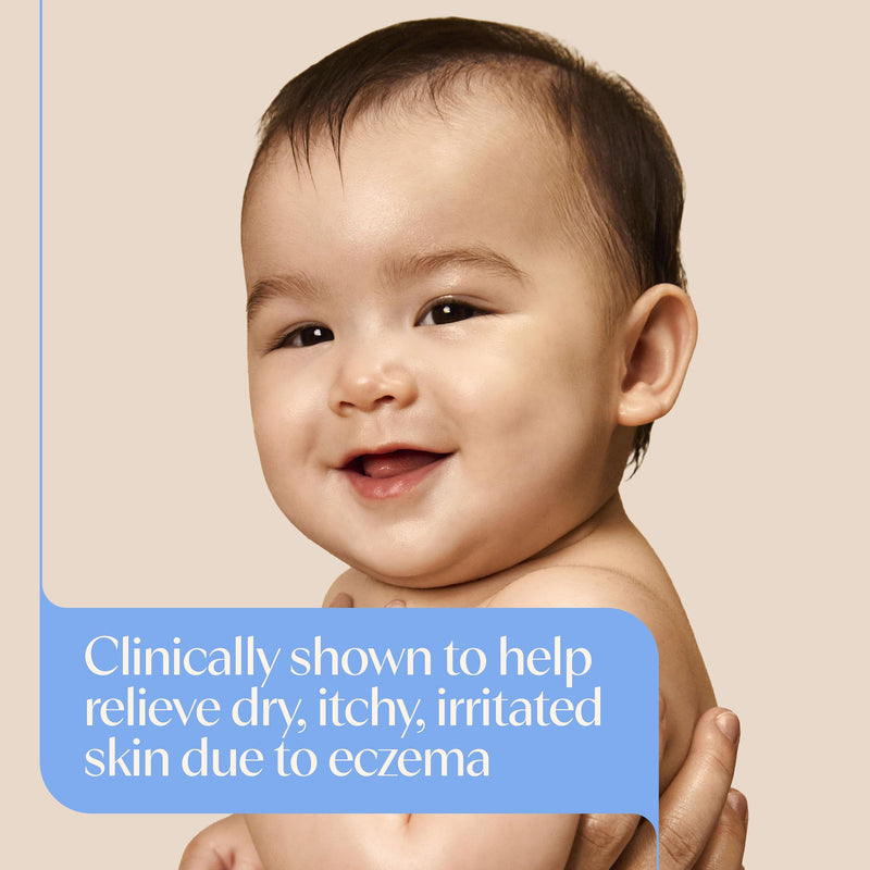 Aveeno Baby Eczema Therapy Nighttime Body Balm, Moisturizing Eczema Balm for Babies with Colloidal Oat & Ceramide, Soothes Dry, Itchy Skin, Hypoallergenic, Fragrance & Steroid Free, 11 oz 11 Ounce (Pack of 1)