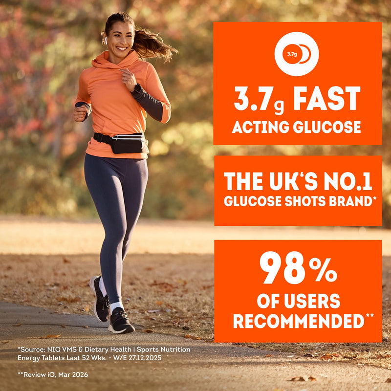 Lift Fast-Acting Glucose Chewable Energy Tablets, Orange, 6 Pack of 50-Tablet Tubs 50 count (Pack of 6)
