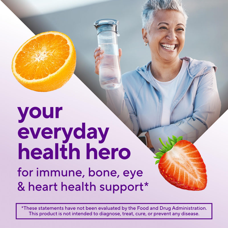 [Australia] - Vitafusion Women's 50+ Daily Multivitamin, Gummy Vitamins, 120 Ct 