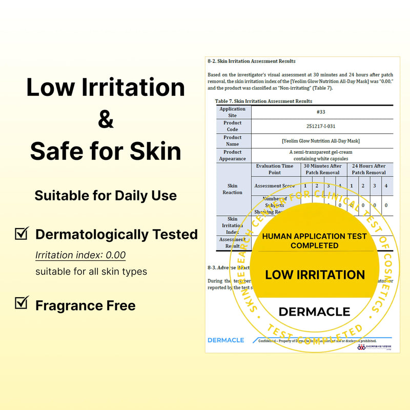 Korean Brightening & Calming Gel Face Mask, Glutathione, Niacinamide | Facial Mask, Vitamin Complex, Jeju Mineral Water, Tone Up, Hydration, Fragrance Free, Leave On, Morning and Night, 80ml