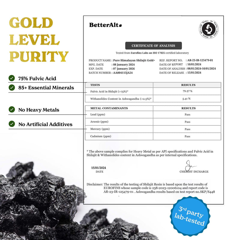 [Australia] - Pure Himalayan Shilajit Gold+(30gm)|Enhances Recovery & Boosts Strength|16,000 ft Sourced Blend with Ashwagandha, Safed Musli,Gokshura|Shilajit gold for men & women|Vegan & Lab Tested-600mg Shilajit Gold + (Pack of 1) 
