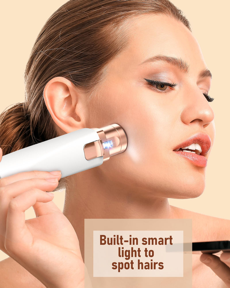 [Australia] - Rechargeable eyebrow razor facial hair remover for women: precision eyebrow trimmer and facial razor for women, iFanzeTech painless women's razor face, for cheeks, chin 