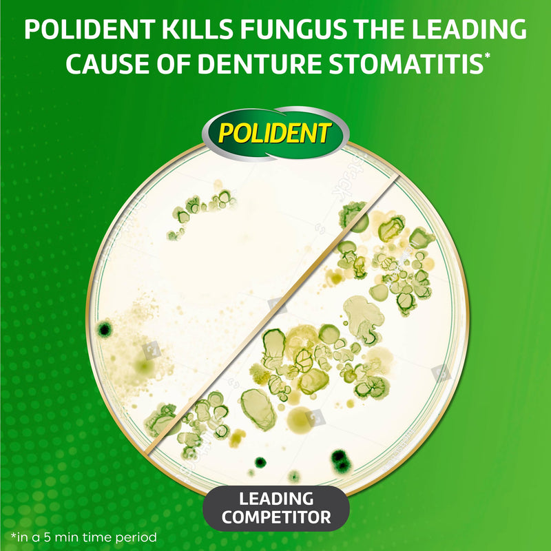 [Australia] - Polident 3 Minute Denture Cleanser Tablets - 84 Count 84 Count (Pack of 1) 