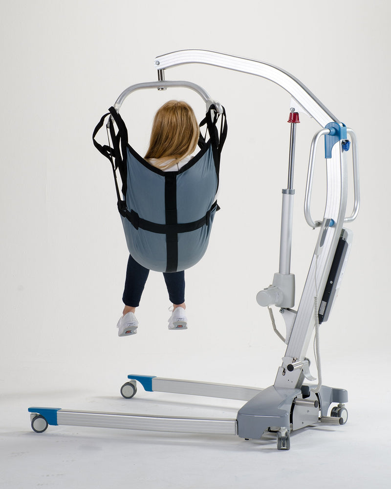 [Australia] - Patient Aid One Piece Patient Lift Sling with Positioning Strap, Comfy Polyester Mesh Fabric Full Body Sling with Lifting Straps, Mobility Aids Transfer Sling Size Large, Weight Capacity 200-450 lbs 