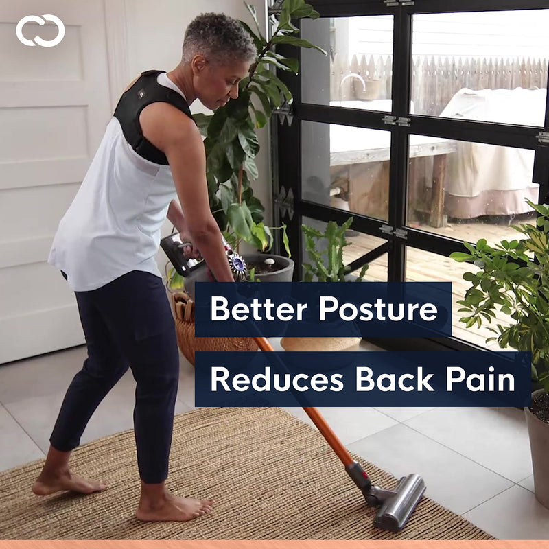 [Australia] - Copper Compression Posture Corrector for Men & Women - Adjustable Copper Infused Orthopedic Brace for Pain Relief from Bad Posture, Slumping - Targets Upper Back, Shoulders, Neck, Clavicle Large/X-Large (Pack of 1) 