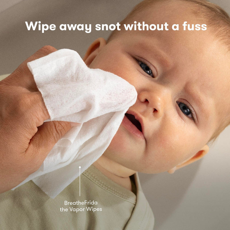 [Australia] - Frida Baby Sick Day Prep Kit | Sick Baby Essentials, Allergy Relief Set Includes NoseFrida Nasal Aspirator, MediFrida Pacifier Medicine Dispenser, Breathefrida Vapor Rub, Snot Wipes 