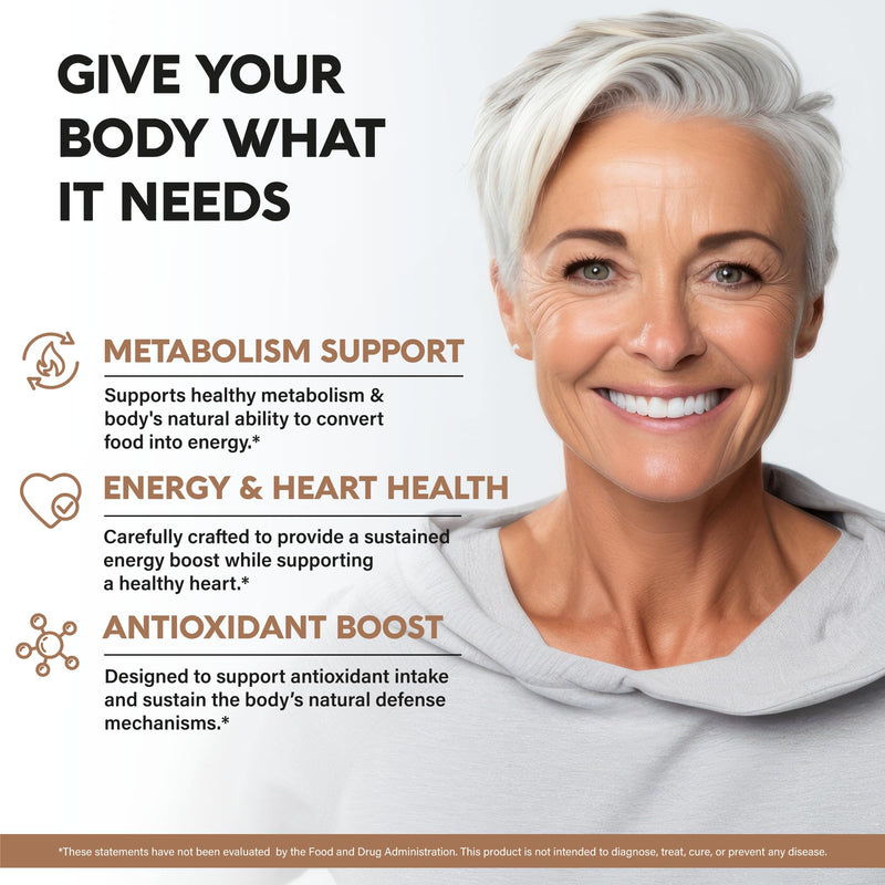 Ceylon Cinnamon Capsules - Energy Heart & Metabolism Support - 60 Capsules | Pure Natural Cinnamon Supplement for Men & Women - Extra Strenght 20:1 Extract - GMO & Gluten-Free - 2-Month Supply 60 Count (Pack of 1)