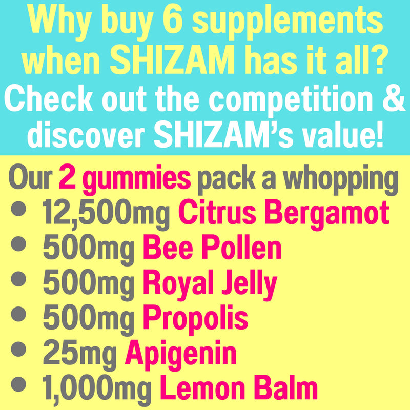 [Australia] - Bee Pollen Apigenin Citrus Bergamot Gummies w Organic Propolis Royal Jelly Honey Lemon Balm Extract, Supplement for Men Kids, Tincture Drops Powder Capsule Herb Capsules Supplements Alt, Pollan Polen 