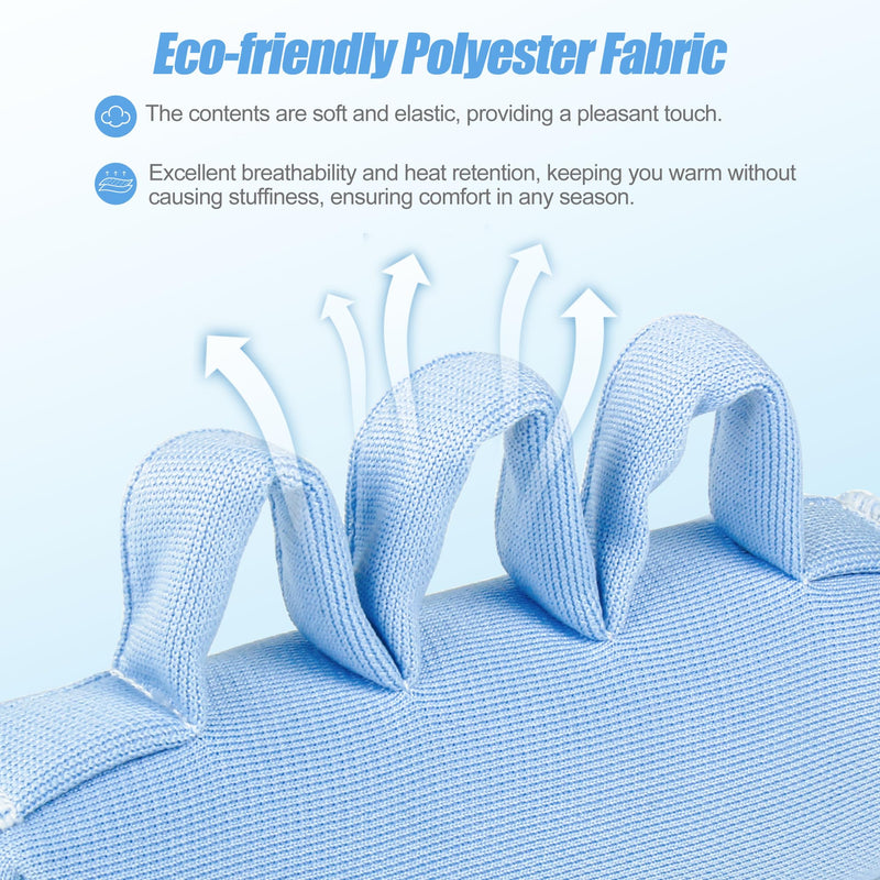 Palm Protector for Hand Contracture with Separators, Palm Grip Cushions for Finger Contracture Prevention for Stroke, Parkinson Dementia, Arthritis, Hand Grip Strengthener (1) 1 pcs