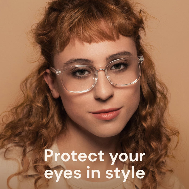 [Australia] - Gaoye Stylish Blue Light Glasses for Woman - Computer Glasses up to 99% Blue Light Blocking - Lightweight Frames - 3 pack A1 Matte Black+leopard+transparent Clear 