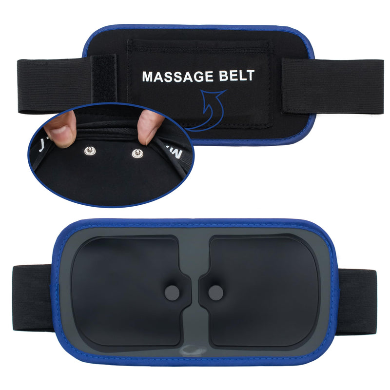 TENS EMS Unit Muscle Stimulator for Pain Relief – Dual Channel Electric Pulse Massager, 24 Therapy Modes, 20 Intensity Levels, Rechargeable Nerve & Muscle Therapy Device, 30 Pads