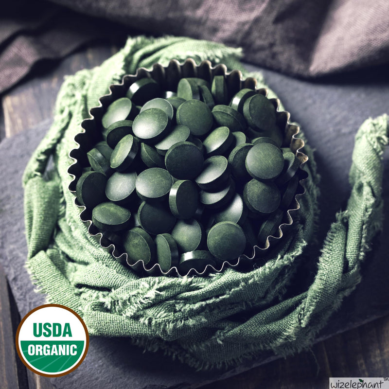 [Australia] - Organic Spirulina Chlorella Tablets - 400 Count - 2-in-1 Superfood Algae Supplement for Natural Immune Support, Detox and Energy Boost. Broken Cell Wall. Organic Chlorophyll. Espirulina 400 Count (Pack of 1) 