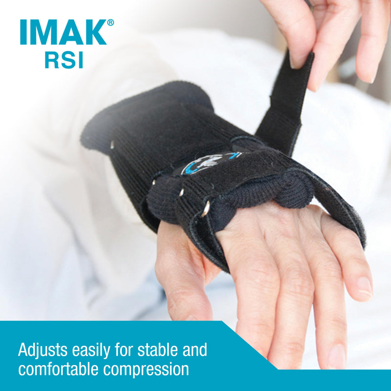 IMAK RSI WrisTimer PM - Wrist Brace for Men & Women - Wrist Support Stabilizer & Immobilizer for Nighttime - Carpal Tunnel Support for Sleep
