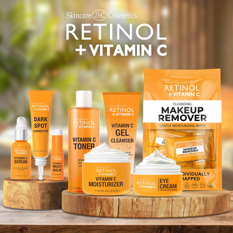 LIVAURA Retinol + Vitamin C Cleanser Face Wash, Brightens and Reduces Signs of Aging, Fine Lines and Uneven Texture, 4 Oz