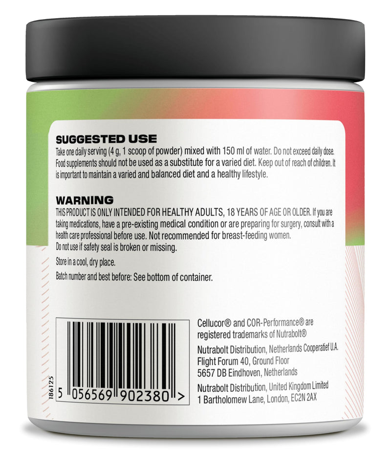 Cellucor COR-Performance Creatine Monohydrate Powder – Micronized for Fast Absorption – 5g Pure Creatine per Serving – Watermelon Flavour – Supports Strength & Muscle Growth – 50 Servings