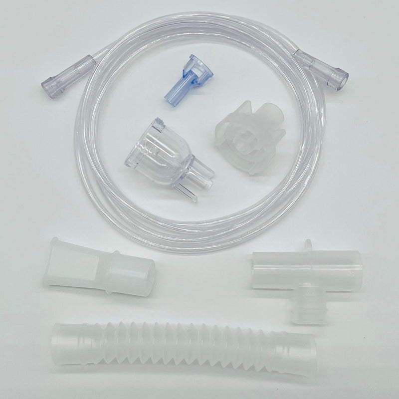 [Australia] - 1-Pack Westmed #0210 VixOne Nebulizer Mouthpiece, Tee, Flex Hose, and 7' Kink Resistant Tubing 