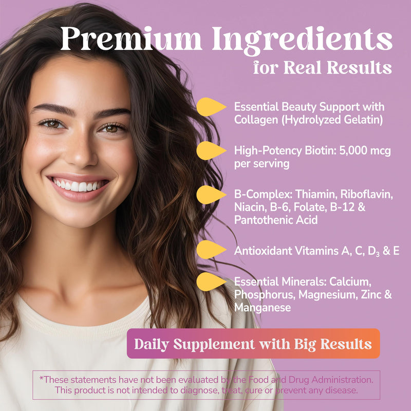 21st Century Hair, Skin and Nails Extra Strength Tablets, 90 Count (27847) | Extra-Strength Hair, Skin & Nails Formula with Biotin & Vitamins A, C & E, Beauty Support