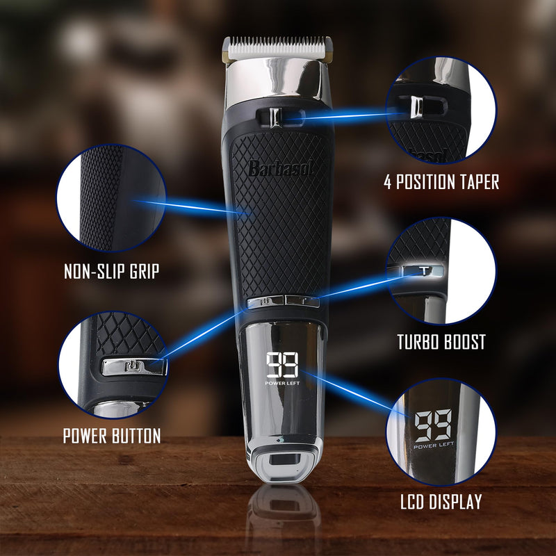[Australia] - Barbasol Hair Face and Body Trimmer Hair-Face and Body Trimmer, Xtreme Easy Use 