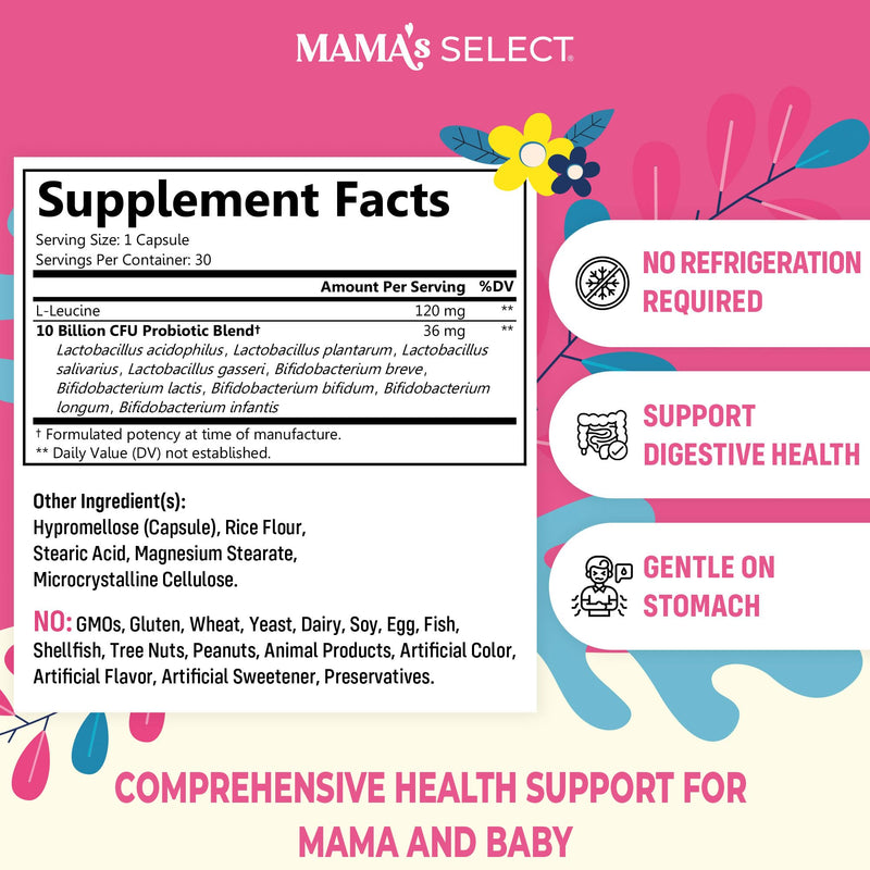 Prenatal Probiotics for Women – Pregnancy, Postpartum & Breastfeeding 30 Count (Pack of 1)
