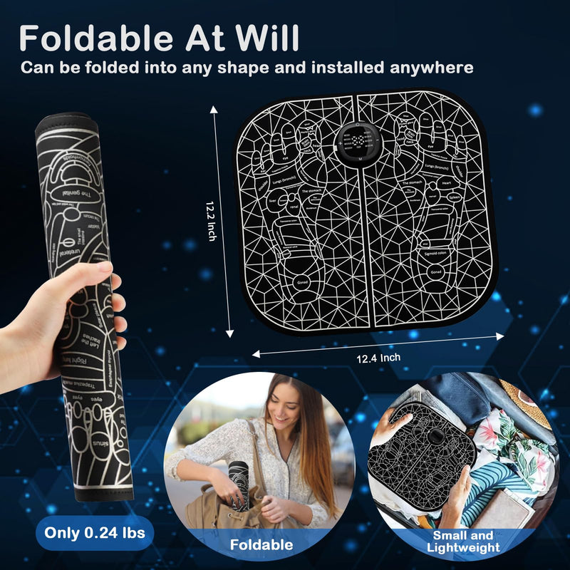 TENS& PMS, Transcutaneous Electric Nerve Stimulation, EMS Foot Massage for Muscle Relaxation and Pain Relief