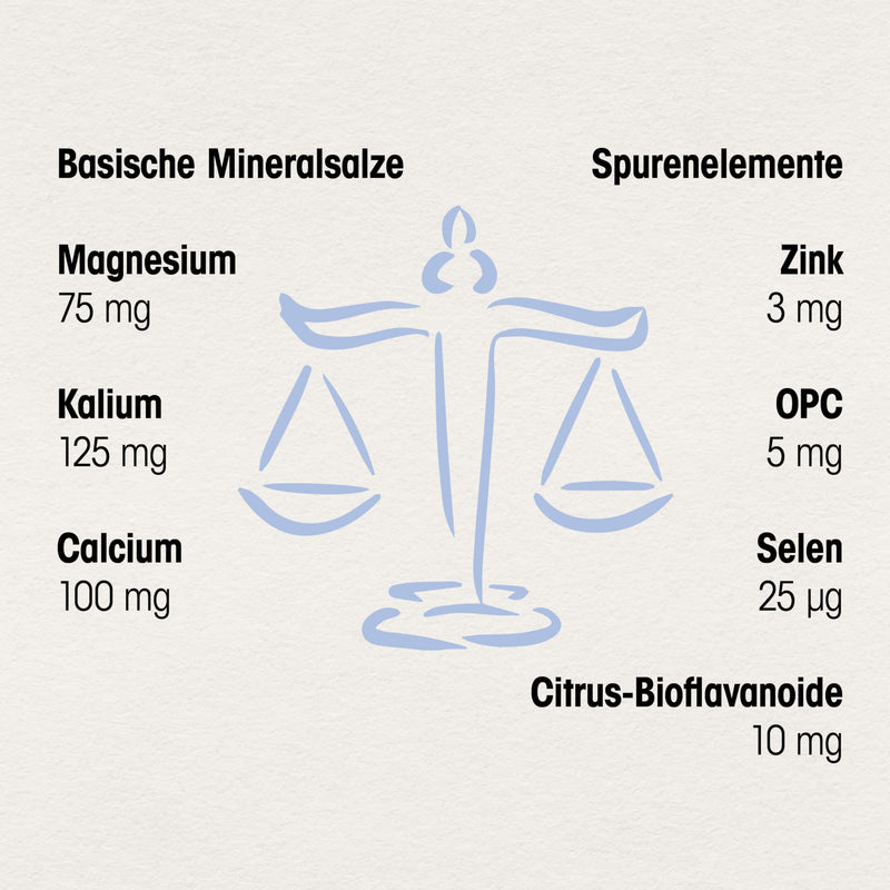 [Australia] - Dr. Böhm Base Tablets Plus: Acid-base balance with magnesium, potassium and calcium as well as zinc, selenium and OPC, 60 tablets 