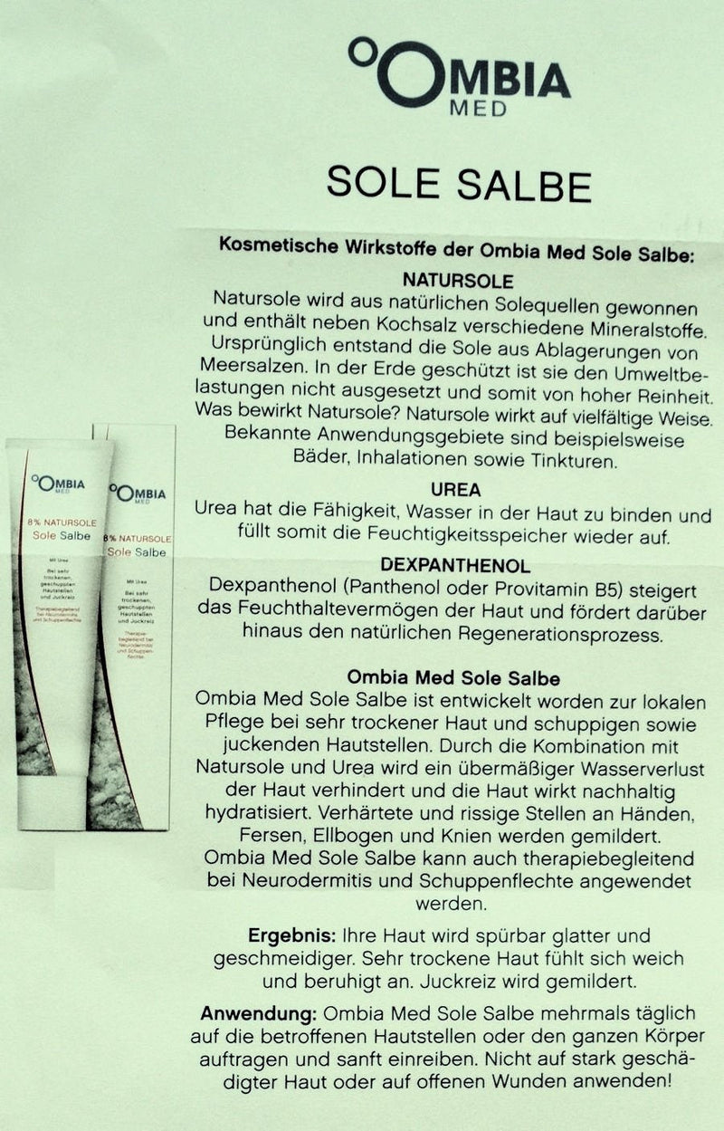 [Australia] - Brine ointment - 8% natural brine with urea 