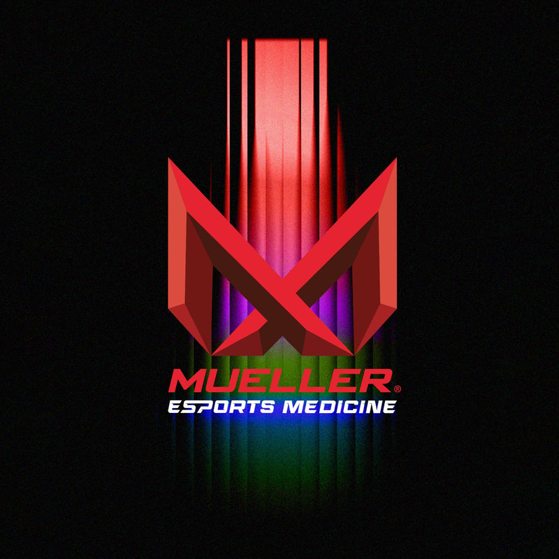 [Australia] - MUELLER Esports Medicine Fitted Wrist Brace for Men and Women, Wrist Pain Relief Support, 6 KTape Strips Included, Ideal for Gamer's Carpal Tunnel, Tendonitis, Arthritis, Right Hand, Black, One Size Esports Right-Hand Fitted Wrist Brace 