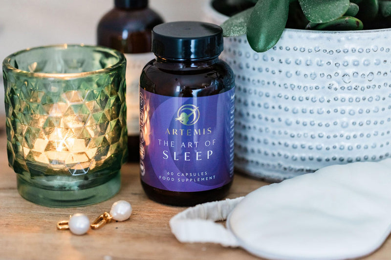 Complete Sleep Supplement | Magnesium, Ashwagandha, L-Theanine, Reishi & Chamomile | Deep Sleep, Stress & Anxiety Relief | Nightime Menopause & Perimenopause Support | 60 Vegan Capsules