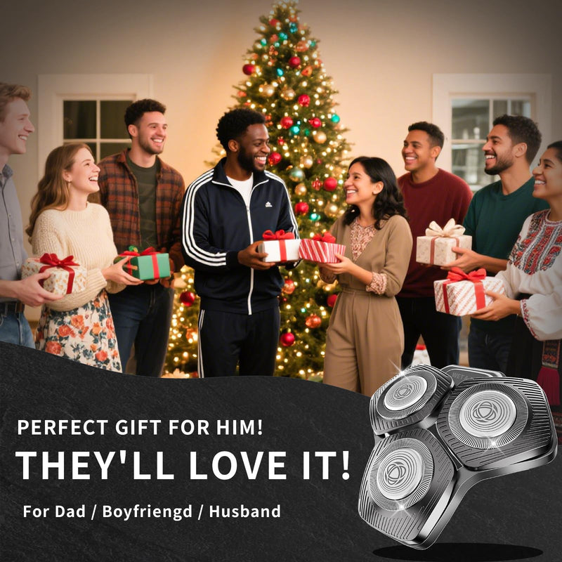 SH71/50 Shaving Heads Compatible with Phili*s Shavers Series S5000 (S5XXX),S7000 (S7XXX) for RQ12/70, RQ12/60, SH60/70, and SH70/70 (grey) grey