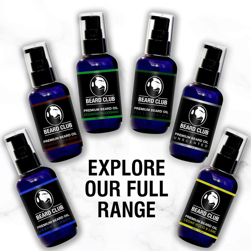 [Australia] - Beard Club - Beard Oil - Mountain Woodsman Beard Oil Men - Ideal beard care and beard oil (Beard Oil) for men - 100ml 