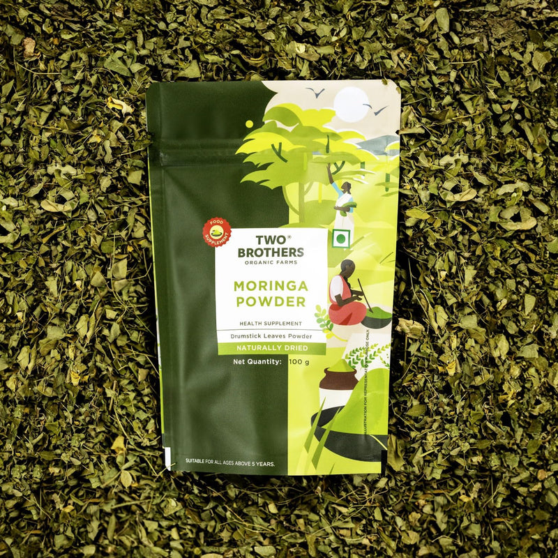 Moringa Oleifera Powder| 100% Pure Immunity Booster|Vitamin C, Iron| 12 Oz 3.5 Ounce (Pack of 3)