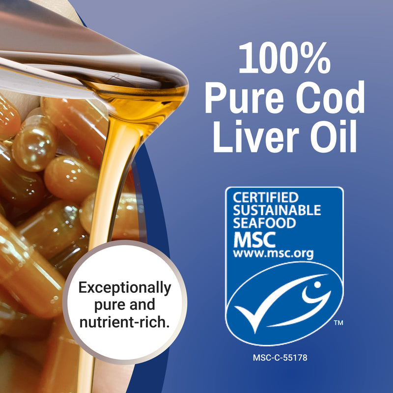 [Australia] - Green Pasture Fermented Cod Liver Oil Orange Flavor 120 Caps 120 Count (Pack of 1) 