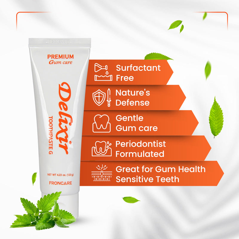 [Australia] - G. Total Gum Care for Bleeding Gums. Rapid Relief Sensitive Teeth. SLS Free Natural Ingredients. Made by Dentists. 