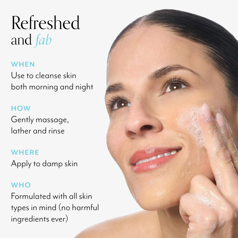 Bliss Bright Idea Vitamin C Serum + Fab Foaming 2-in-1 Cleanser Duo | Brightening & Exfoliating Skincare Set for Radiant, Smooth Skin