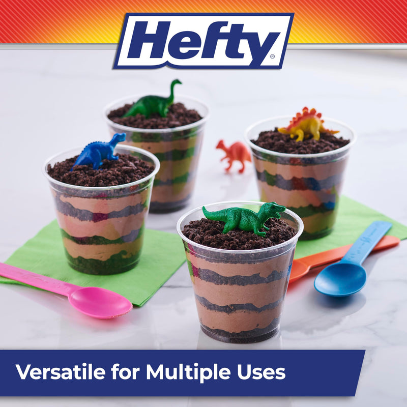 [Australia] - Hefty Deluxe Clear Plastic Party Cups (9 Ounce, 40 Count) 40 Count (Pack of 1) 