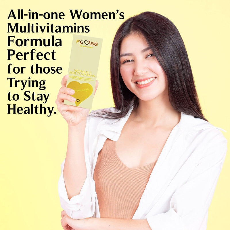 Women’s Multivitamin Gummies | Vegan All in One Formula | Boost Energy, Brain Function| Cruelty-Free | 30-Day Supply
