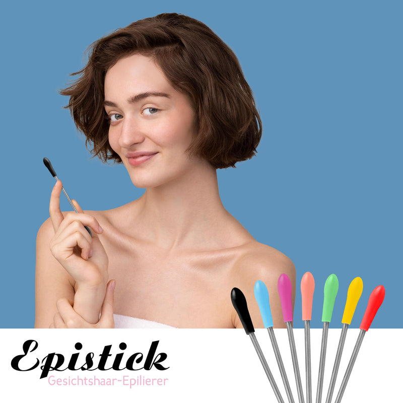 [Australia] - Epistick - facial hair epilator for quick and manual hair removal in black 