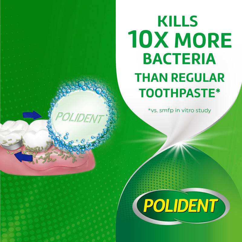 [Australia] - Polident 3 Minute Denture Cleanser Tablets - 90 count (Pack of 2) Pack of 2 