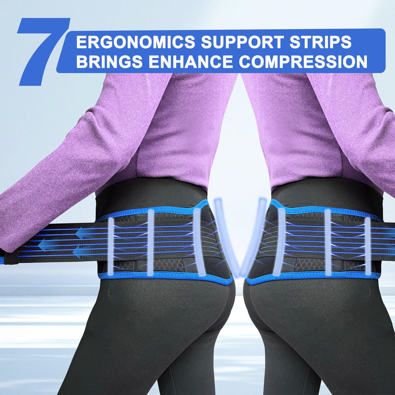 [Australia] - Sacroiliac SI Joint Hip Belt With 360¬∞Anti-slip strips for Men and Women Adjustable Pelvic Support and Lower Back Brace Belt for Sciatica,Pelvis,Lumbar & Nerve Pain Si Joint(Universal) Universal (Hip Size 26"- 44") 