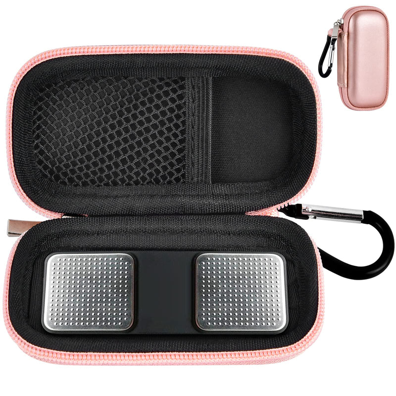 Heart Rate Monitor Case Compatible with AliveCor KardiaMobile Personal EKG/for AliveCor KardiaMobile 6L/ for Sec Heart Monitor. Storage Carrying Holder Fits for Pill Organizer -Rose Gold (Box Only) Rose Gold