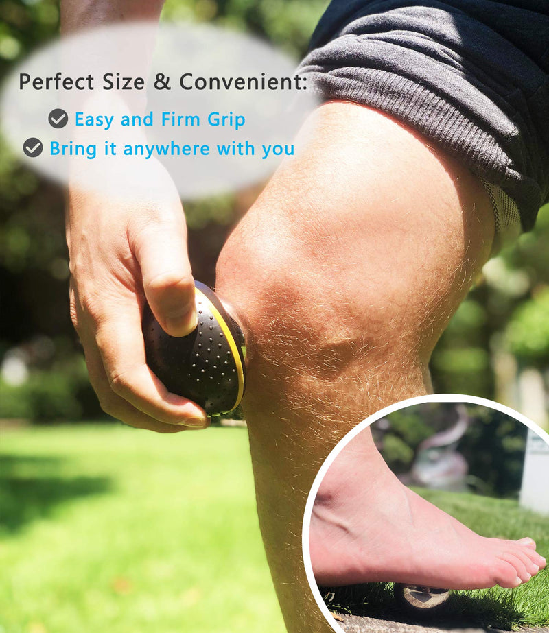 [Australia] - Cryosphere Cold Ice Massage Roller Ball - Ice Therapy Deep Tissue Muscle Massager - Plantar Fasciitis Roller for Trigger Point Therapy - Ideal for Pain Relief, Myofascial Release 60mm Black 60mm 
