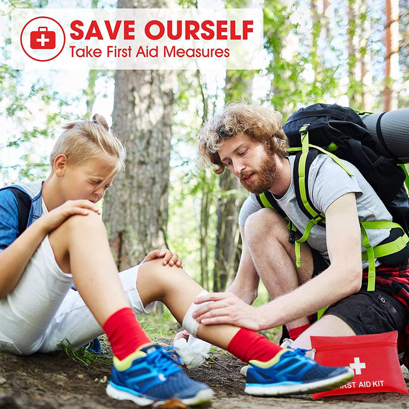 [Australia] - First Aid Kit - 97 Piece - Small Travel First Aid Kit, Ideal for Cars, Schools, Sports, Homes, Travel, Camping, Hiking style one 
