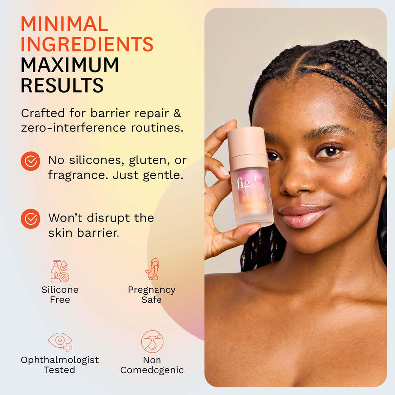 Fig.1 Vitamin C Eye Cream for Dark Circles, Puffiness & Wrinkles | Under Eye Cream for Women & Men | Glowing Eye Treatment | Refillable Anti Aging Moisturizer for Fine Lines Starter Kit 0.5 Fl/Oz