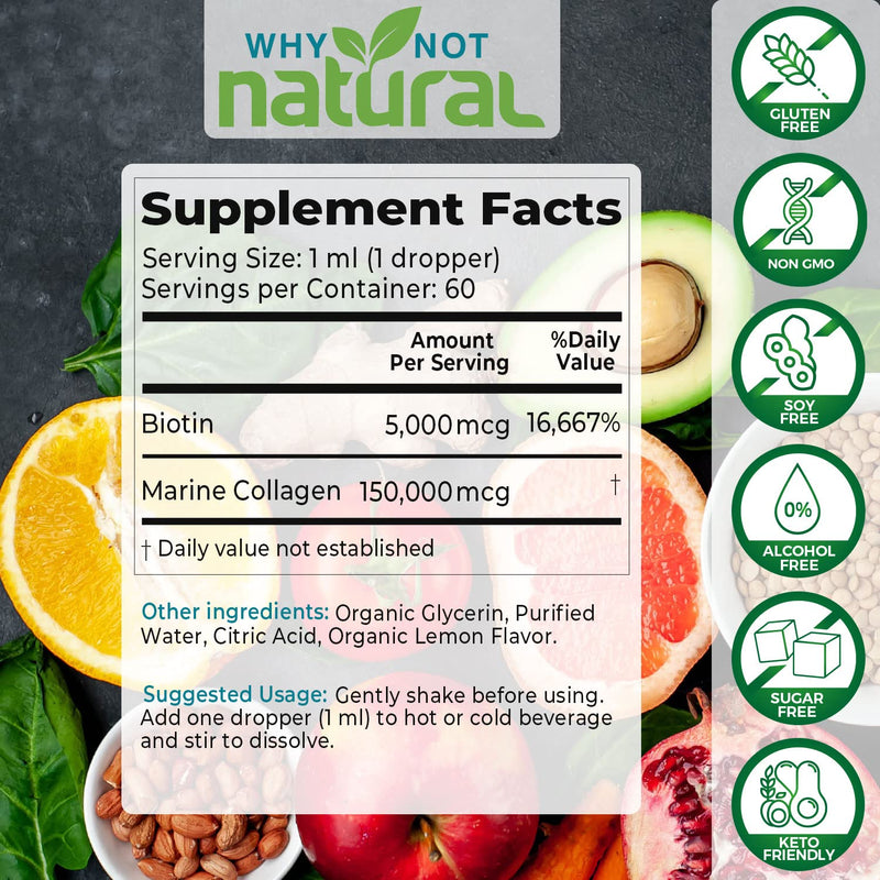 Why Not Natural Liquid Collagen and Vitamin D3 K2 Drops