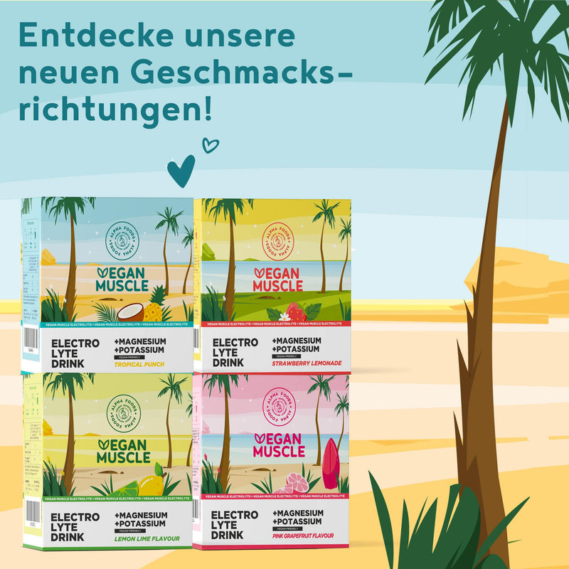 [Australia] - Electrolyte complex powder - sodium, magnesium, potassium - without sugar - support for sports hydration - fruit punch flavor - 30 servings of electrolytes fruit punch 