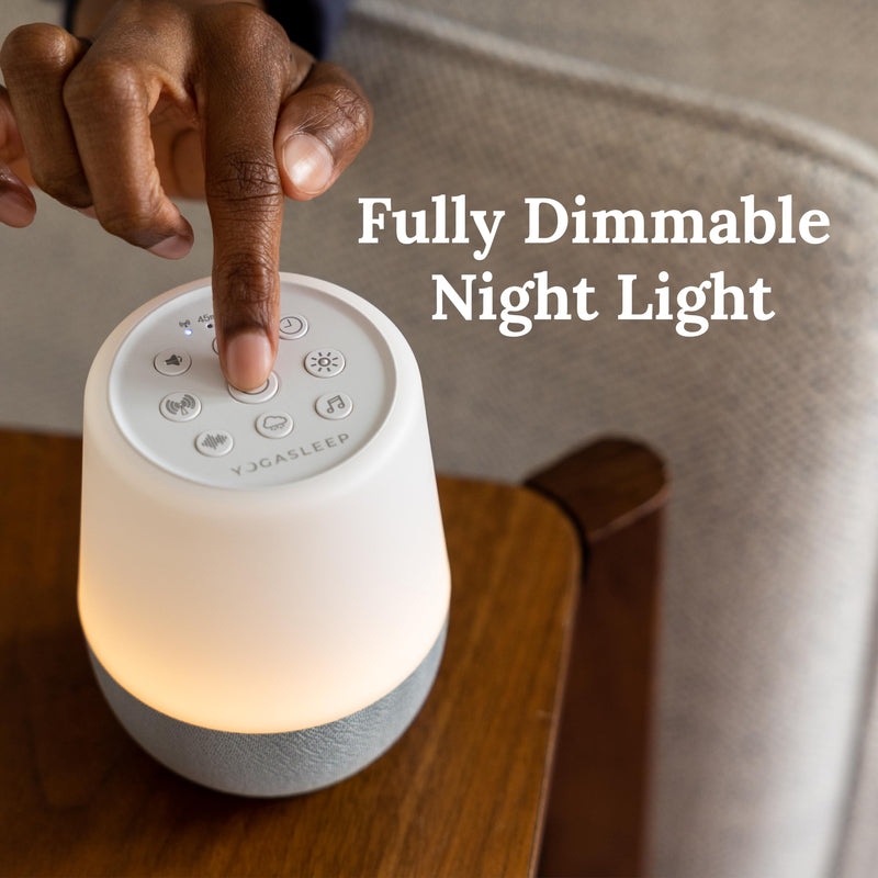 [Australia] - Yogasleep Duet White Noise Machine with Night Light & Wireless Speaker Sound Machine for Travel, Office Privacy, Sleep Therapy for Adults & Baby 