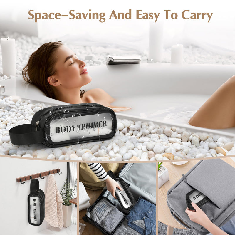 [Australia] - Electric Bikini Trimmer for Women - 5 in 1 Rechargeable Electric Razors for Women, IPX7 Waterproof Pubic Hair Trimmer, Painless Womens Body Shaver, Facial Razor & Nose Hair Shaver, White 